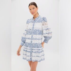 Tuckernuck Hyacinth House Etched Lace Emmie Dress